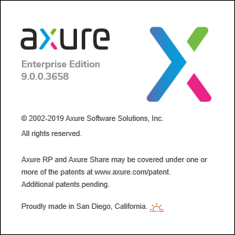 Axure RP Pro / Team / Enterprise 9.0.0.3658