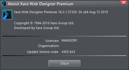 Xara Web Designer Premium 16.2.1.57326
