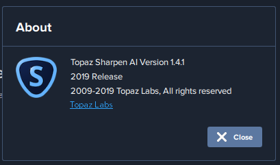 Topaz Sharpen AI 1.4.1