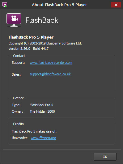 BB FlashBack Pro 5.36.0.4417