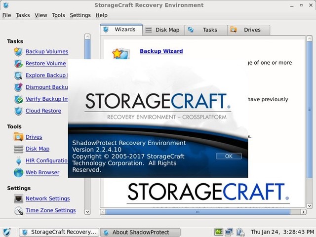 StorageCraft Recovery Environment CrossPlatform 2.2.4.10