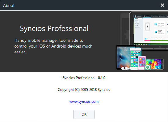 Anvsoft SynciOS Professional 6.4.0