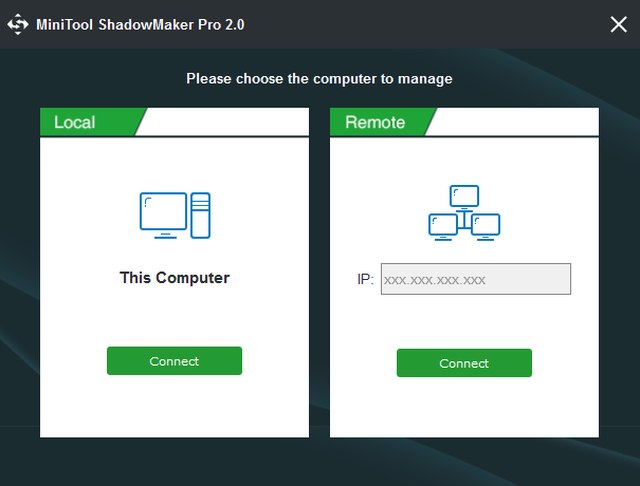 MiniTool ShadowMaker Pro 2.0