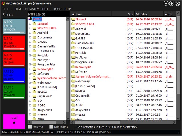 Runtime GetDataBack Simple 4.00 + Portable
