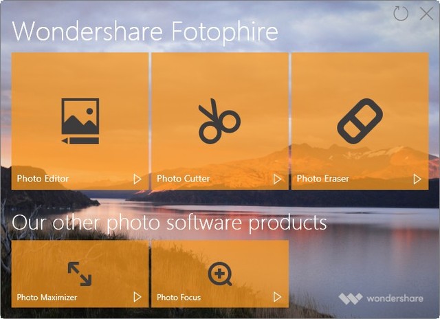 Wondershare Fotophire 1.3.0