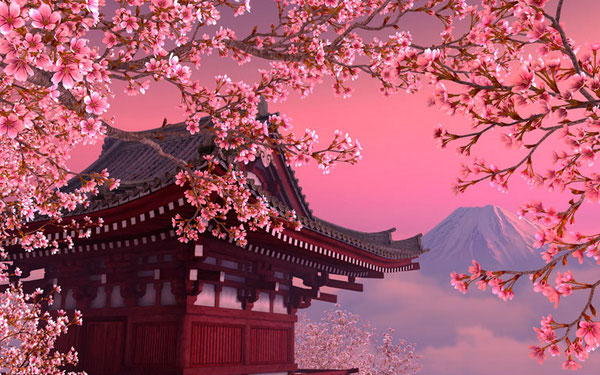 Blooming Sakura 3D Screensaver