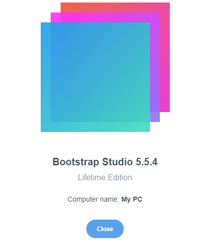Bootstrap Studio 5.5.4