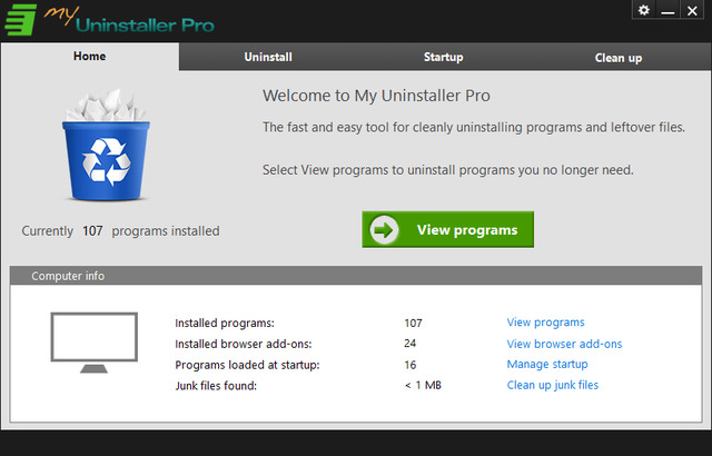 My Uninstaller Pro 3.5