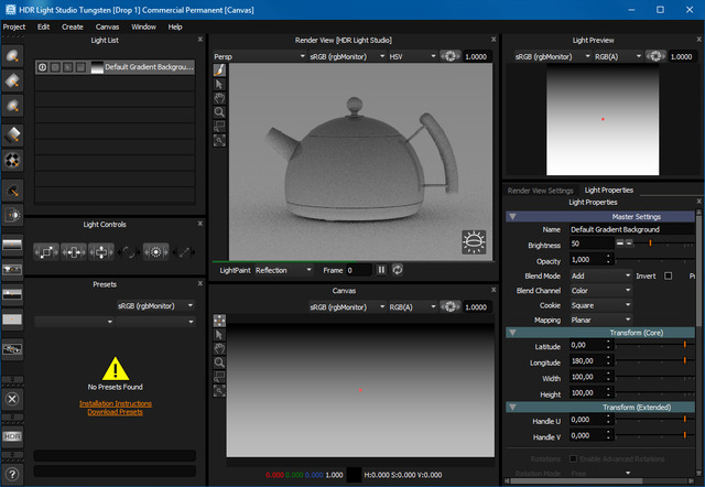 Lightmap HDR Light Studio Tungsten