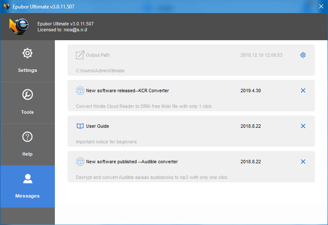 Epubor Ultimate Converter