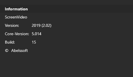 Abelssoft ScreenVideo 2019