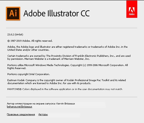 Adobe Illustrator CC 2019
