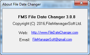 FMS File Date Changer 3.0.8