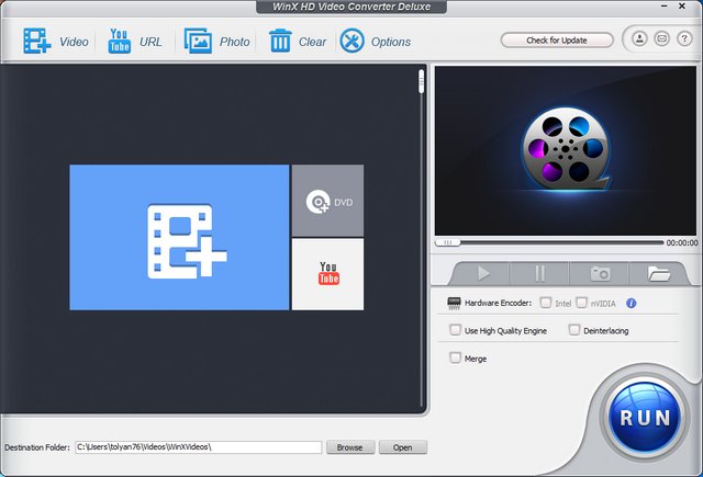 WinX HD Video Converter Deluxe 5.9.4