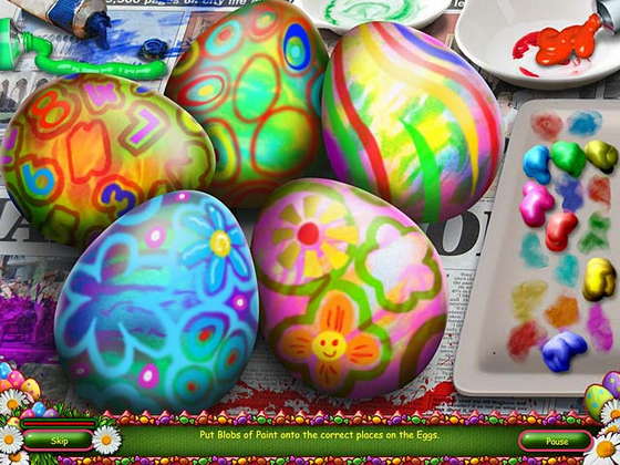 скриншот игры Easter Eggztravaganza