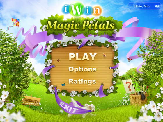 скриншот игры Magic Petals