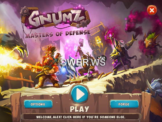 скриншот игры Gnumz: Masters of Defense