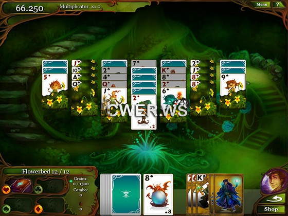 скриншот игры Magic Cards Solitaire