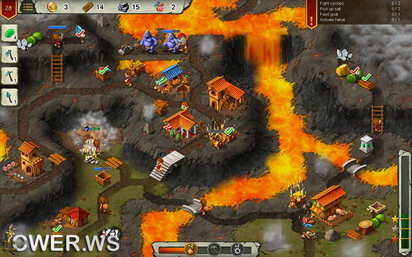 скриншот игры Heroes of Rome: Dangerous Roads