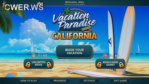 скриншот игры Vacation Paradise: California