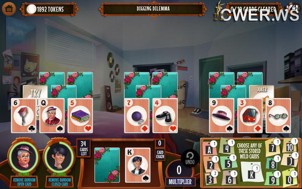 скриншот игры GO Team Investigates 2: Solitaire and Mahjong Mysteries