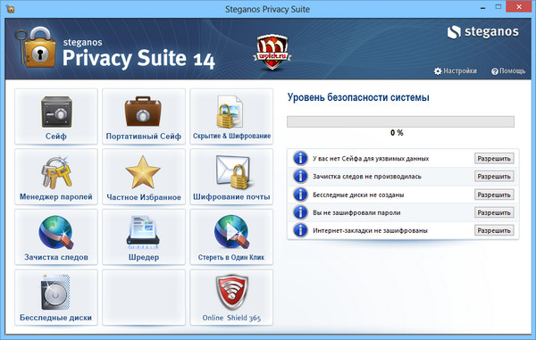 Steganos Privacy Suite