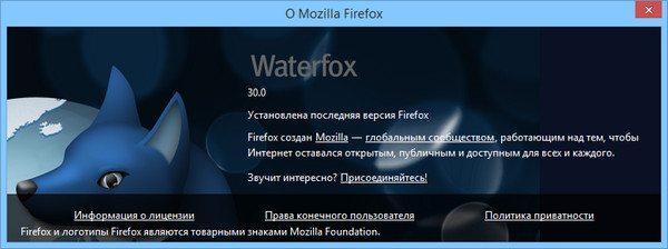 Waterfox 30