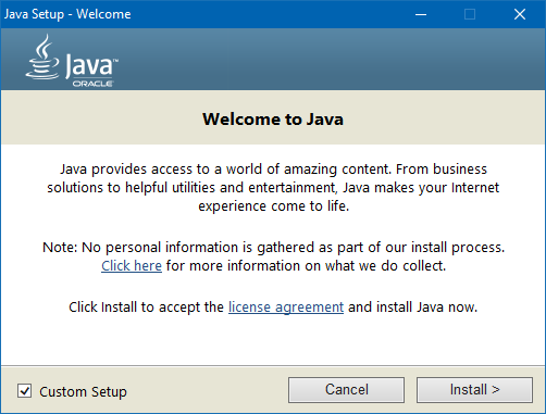 Java SE Runtime Environment 9