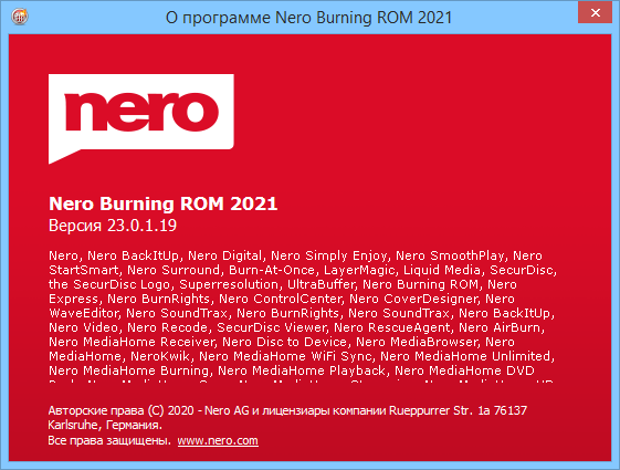 Nero Burning ROM 2021
