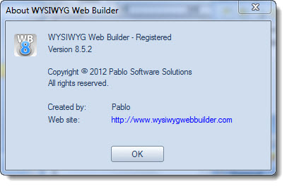 WYSIWYG Web Builder 8.5.2