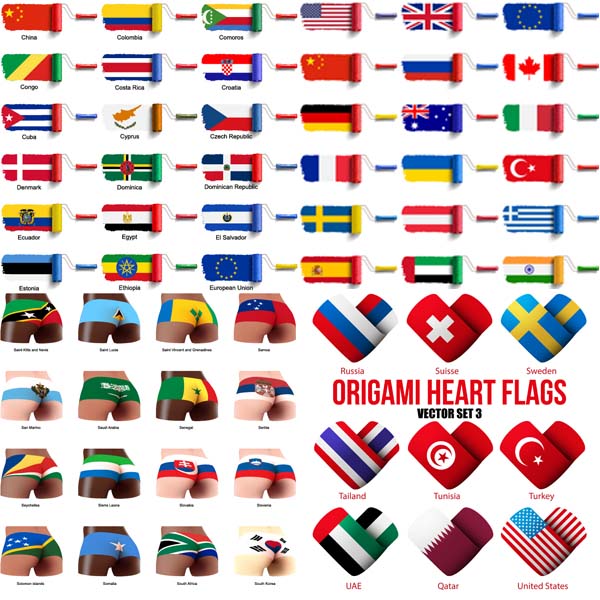 Креативные флаги