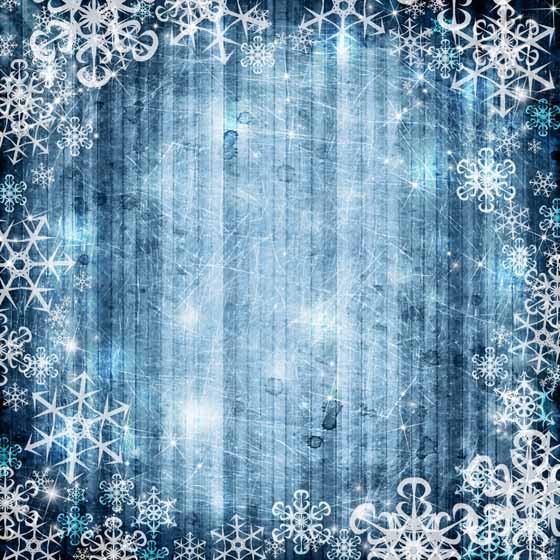 Stock Photo. Backgrounds with Snowflakes