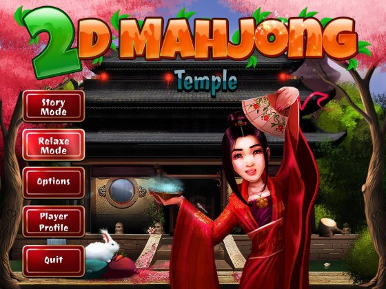 2D Mahjong Temple