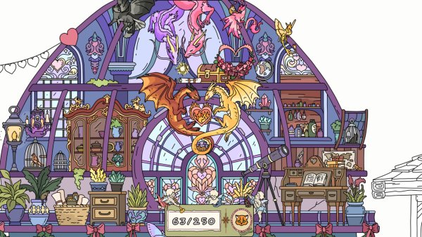 Hidden Cats 10: Valentine's Day