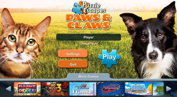 Puzzle Escapes: Paws & Claws