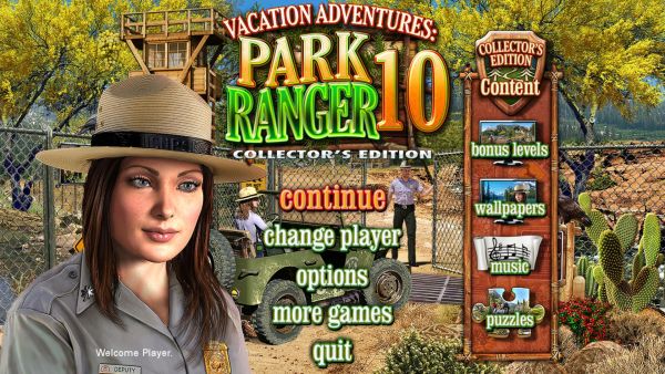 Vacation Adventures: Park Ranger 10 Collectors Edition