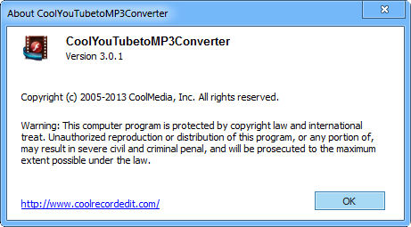 Cool YouTube To Mp3 Converter 3.0.1