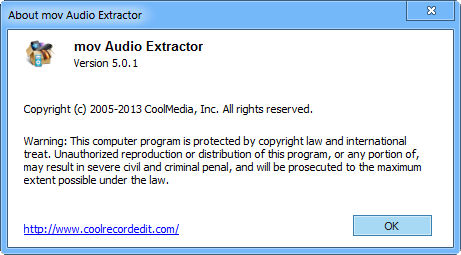 mov Audio Extractor 5.0.1