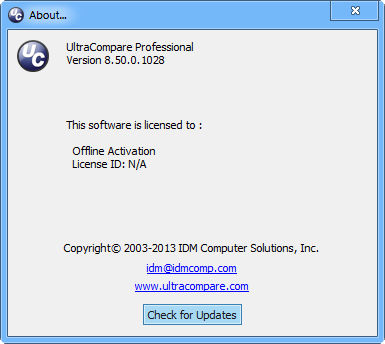 UltraCompare Professional 8.50.0.1028