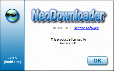 NeoDownloader 2.9.5 Build 191