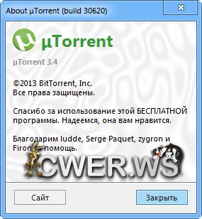 µTorrent 3.4 Build 30620 Stable