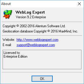 WebLog Expert 9.2