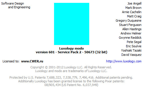Luxology modo 601.50673 SP2