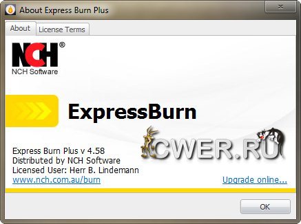 Express Burn Plus 4.58
