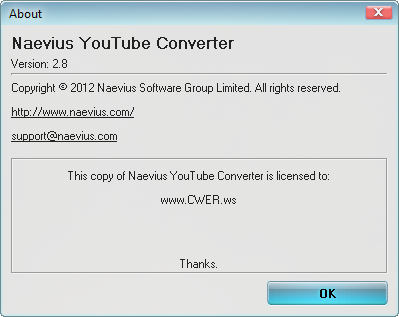 Naevius YouTube Converter 2.8