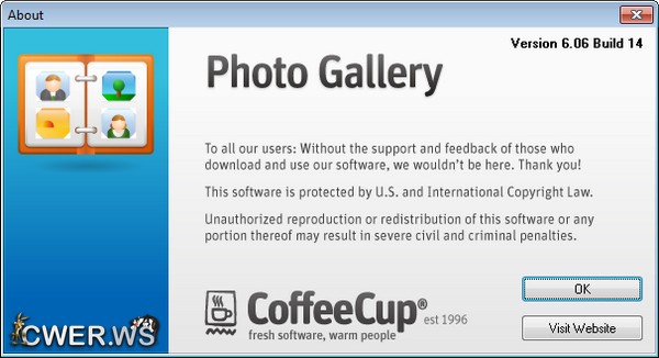 CoffeeCup Flash Photo Gallery 6.06 Build 14