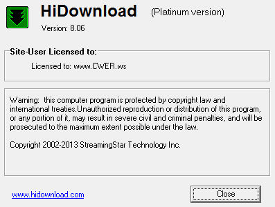 HiDownload Platinum 8.06