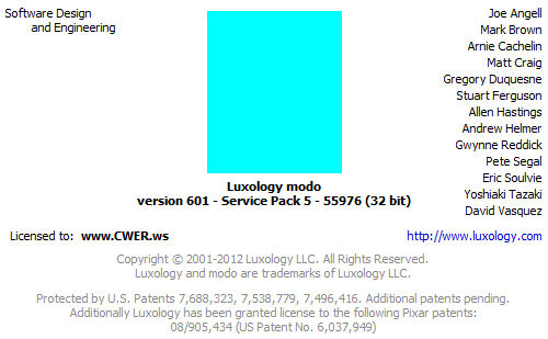 Luxology modo 601.55976 SP5
