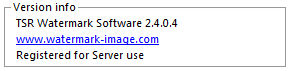 TSR Watermark Image Software 2.4.0.4