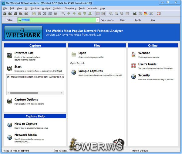 Wireshark 1.8.7 Stable